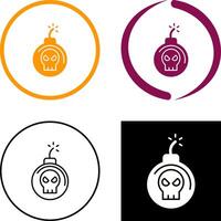 Bomb Icon Design vector