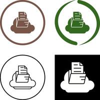 Cloud Icon Design vector