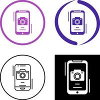 Camera Icon Design vector