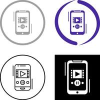 Recorder Icon Design vector