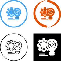 Innovation Icon Design vector