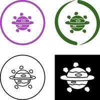 Saturn Icon Design vector