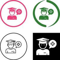 Medicine Faculty Icon Design vector