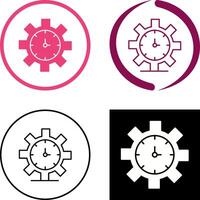 Time Management Icon Design vector