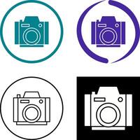 Photo Camera Icon Design vector