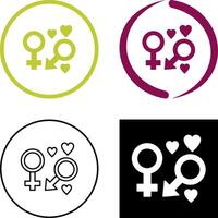 Genders Icon Design vector