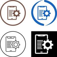 Settings Icon Design vector