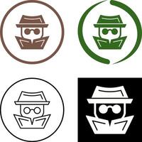 Hacker Icon Design vector