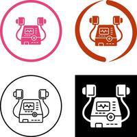 Defribillator Icon Design vector