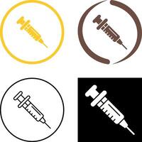 Injection Icon Design vector