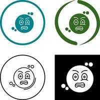 Grimacing Icon Design vector