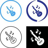 Guitar Icon Design vector