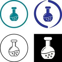 Flask Icon Design vector