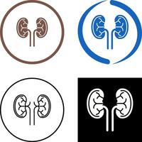 Kidney Icon Design vector