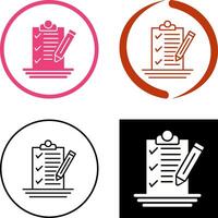 Check List Icon Design vector