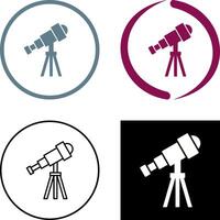 Telescope Icon Design vector