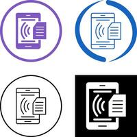 Smart Phone Icon Design vector