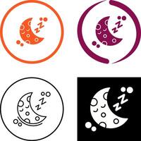 Sleeping Icon Design vector