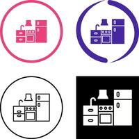 Kitchen Icon Design vector