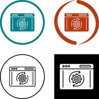 Recovery Icon Design vector