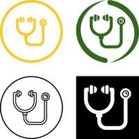 Stethoscope Icon Design vector