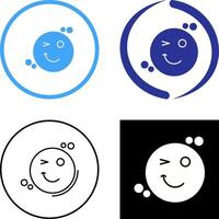 Wink Icon Design vector