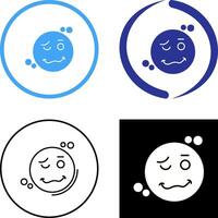 Drunk Icon Design vector