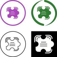 Puzzle Icon Design vector