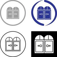 Door Icon Design vector