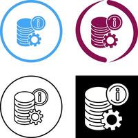 Data Icon Design vector