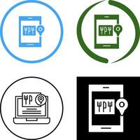 Food Delivery Icon Design vector