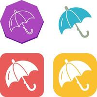 Umbrella Icon Design vector