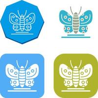 diseño de icono de mariposa vector