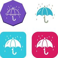 Raining Icon Design vector