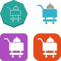 Room Service Icon Design vector