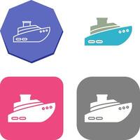 diseño de icono de barco vector