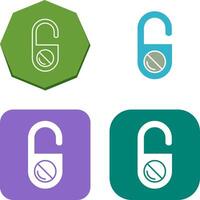 Do Not Disturb Icon Design vector