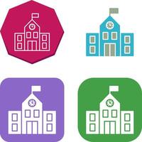 School Icon Design vector