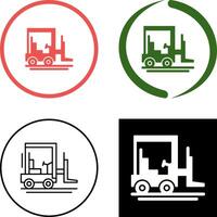 Forklift Icon Design vector