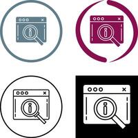 Search Icon Design vector