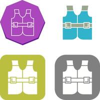 Life Jacket Icon Design vector