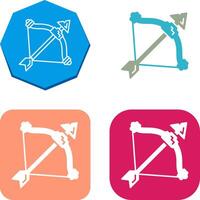 Crossbow Icon Design vector