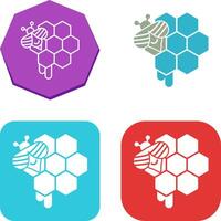 Honeycomb Icon Design vector