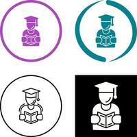 Learning Icon Design vector