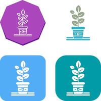 Planting Icon Design vector