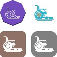 Wheel Chair Icon Design vector