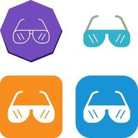 Sun Glasses Icon Design vector