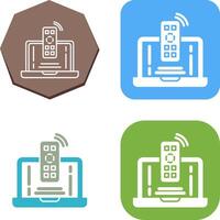 Remote Icon Design vector