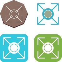 Expand Icon Design vector