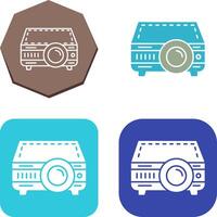 Projector Icon Design vector